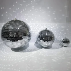 Boule Disco Ø 10 cm - Argent