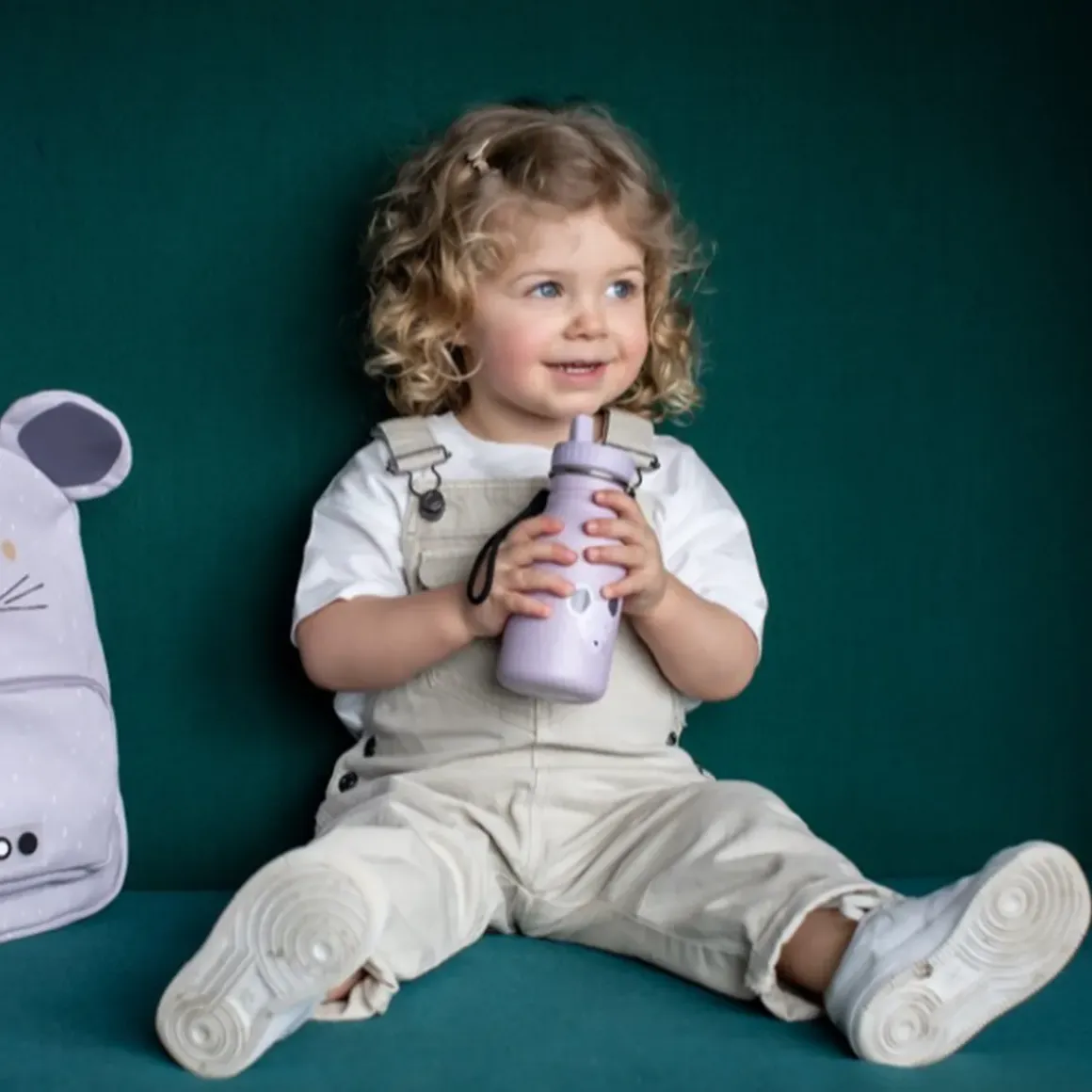 Bouteille Mrs Mouse en acier inoxydable 350 ml