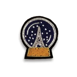 Broche Boule à Neige Paris