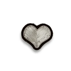 Broche Coeur - Argent