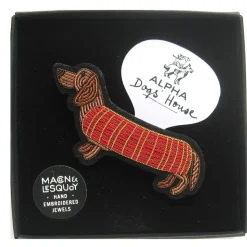 Broche Teckel