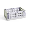 Caisse Crate Mix S - Lavande / Vert