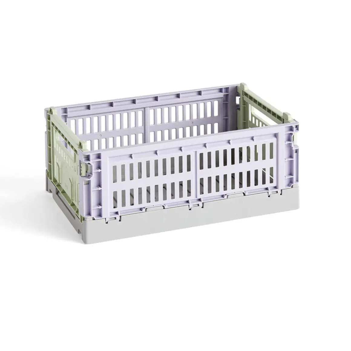 Caisse Crate Mix S - Lavande / Vert