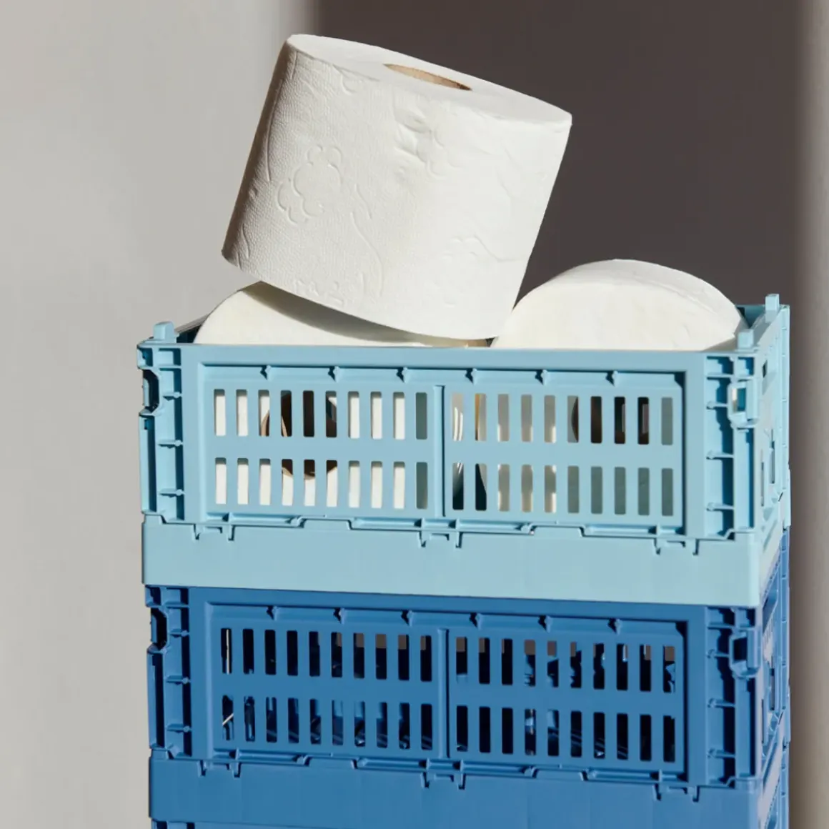Caisse Crate S - Bleu Electrique