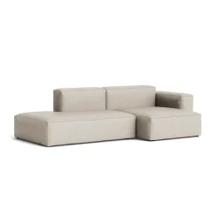 Canapé Méridienne Mags Soft Low 2.5 places - Combinaison 3 right - Roden 04 - Coutures Beige
