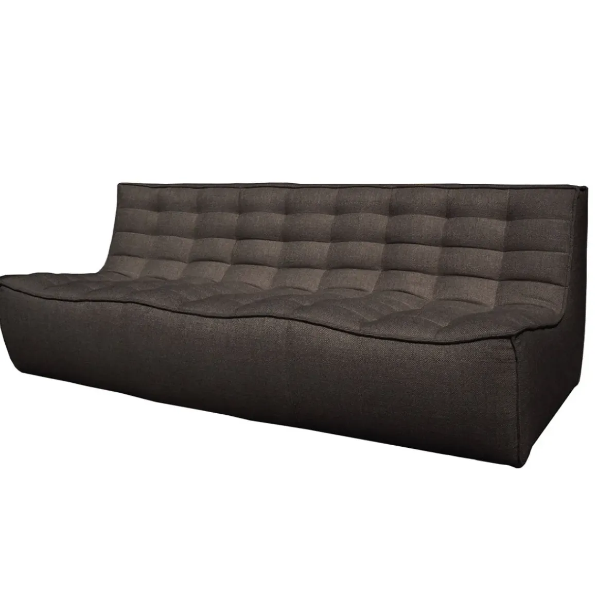 Canapé N701 - 3 Places - Gris foncé