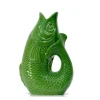 Carafe / Vase Monsieur Carafon Poisson - Vert Bay