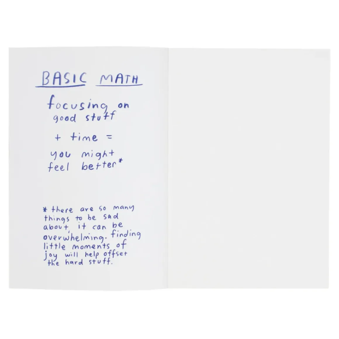 Carnet Only Good Things