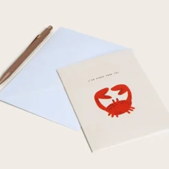 Carte de voeux Crabe