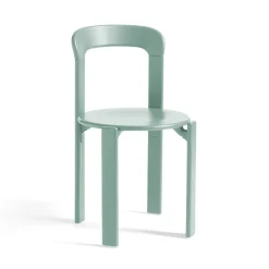 Chaise Rey en hêtre - Ø 49 x h 80 cm - Vert