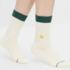 Chaussettes brodées Tennis