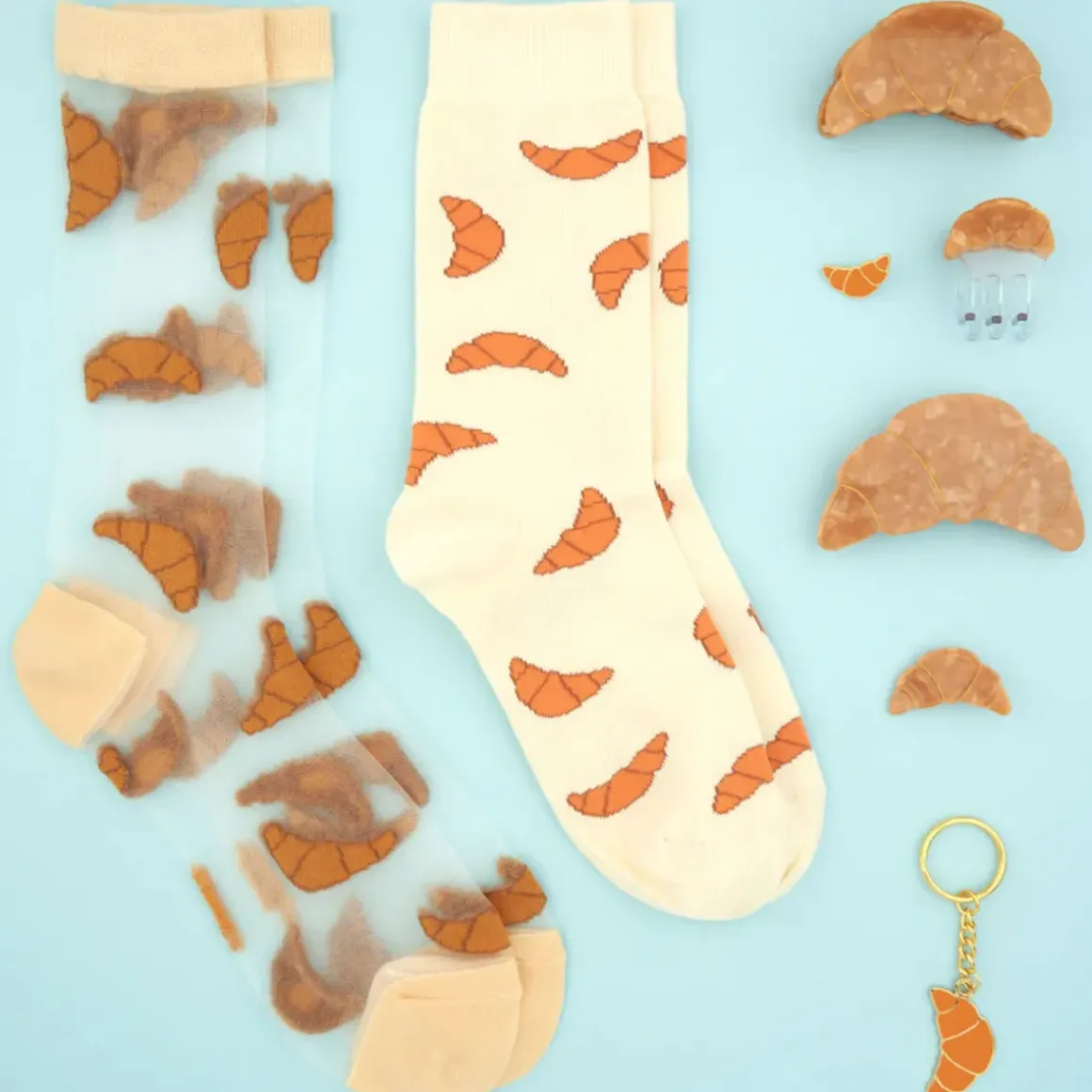 Chaussettes Croissant