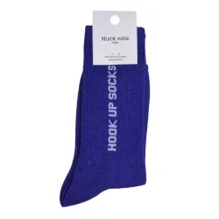 Chaussettes Hook Up Socks Paillettes 36/40 - Bleu