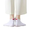 Chaussettes Languette Coup de coeur - Blanc