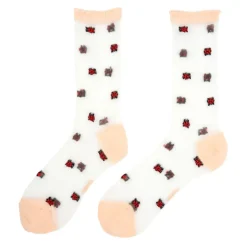 Chaussettes Transparentes Coccinelle