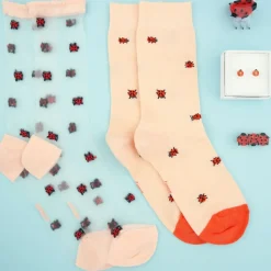 Chaussettes Transparentes Coccinelle