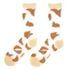 Chaussettes Transparentes Croissant
