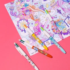Coffret 5 Stylos Kawaii