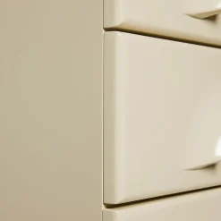 Commode 8 Tiroirs - Crème