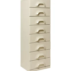 Commode 8 Tiroirs - Crème