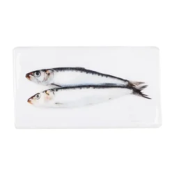 Décoration murale Deux sardines - 35 cm x 20 cm