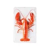 Décoration murale Homard Rouge / fond blanc - 20 x 29 cm