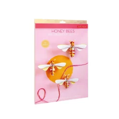 Décoration murale Honey Bees - Lot de 3