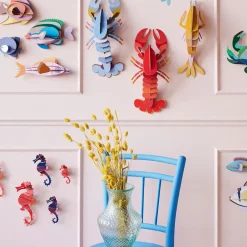Décoration murale Sea Horses - Lot de 3
