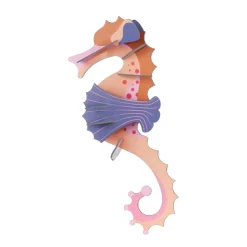 Décoration Murale Small Sea Creatures Seahorse - Rose