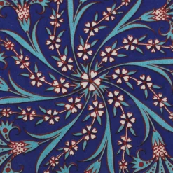Dessous de Plat en céramique - Bleu foncé et Violet