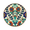 Dessous de Plat Rond en Céramique - Bleuet