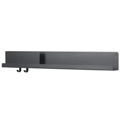 Etagère murale Folded Noir L