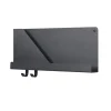 Etagère murale Folded Noir S