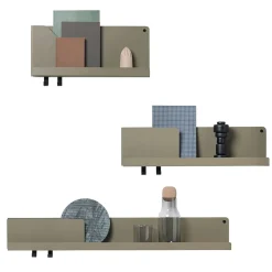 Etagère murale Folded Olive S