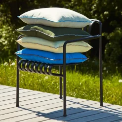 Fauteuil Dining Palissade en acier poudré - Anthracite