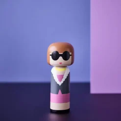 Figurine en bois Kokeshi Sketch.inc Anna - 14.5 cm