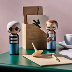 Figurine en bois Kokeshi Sketch.inc Andy - 14.5 cm