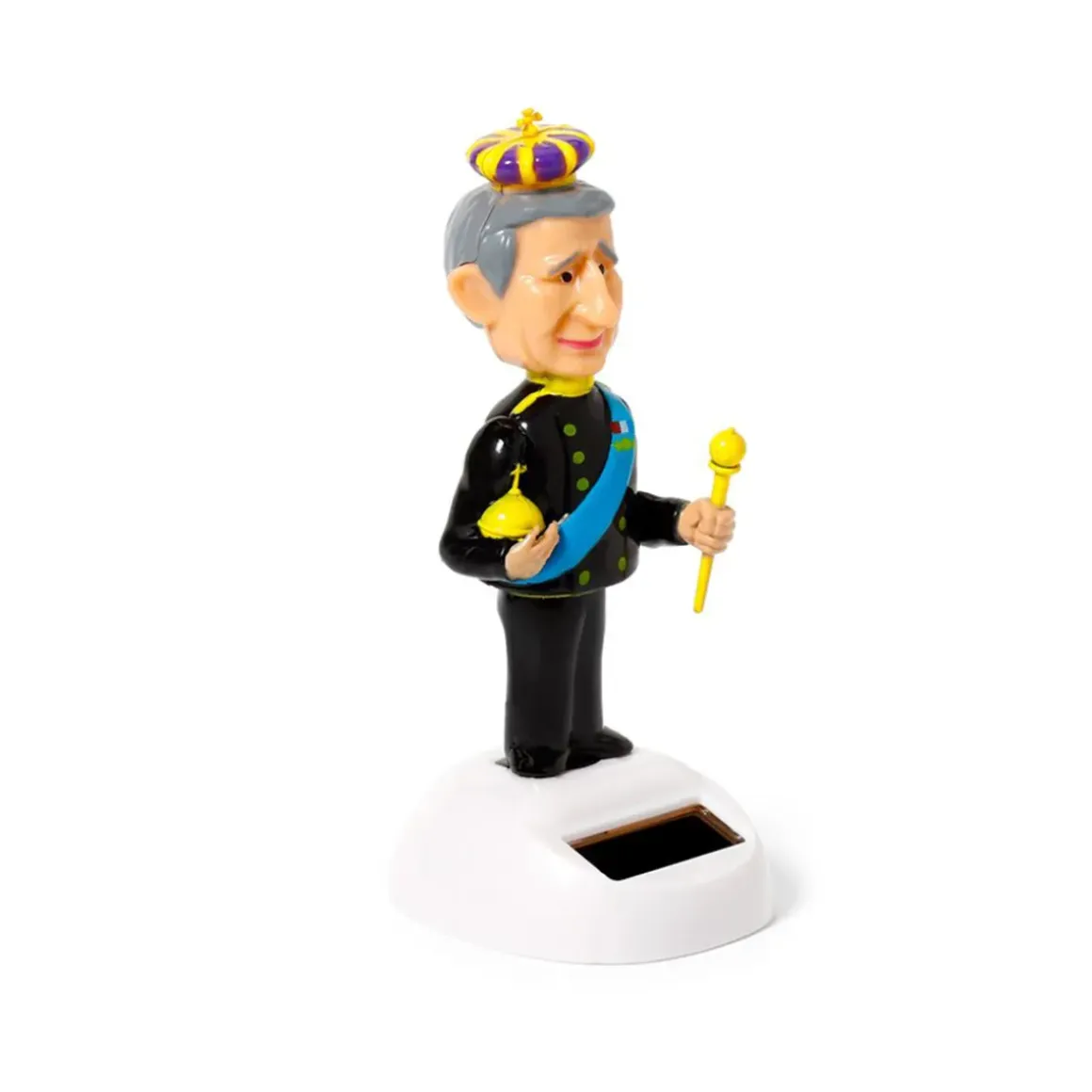 Figurine solaire - Roi Charles