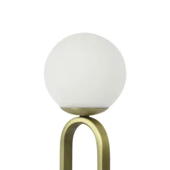 Globe Cime Ip44 Opale en Verre