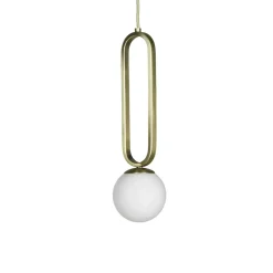 Globe Cime Ip44 Opale en Verre