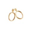 Grandes boucles d'oreilles ovales