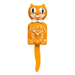 Horloge Kit-Cat - Festival Orange