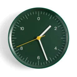 Horloge murale by Jasper Morrison - Vert
