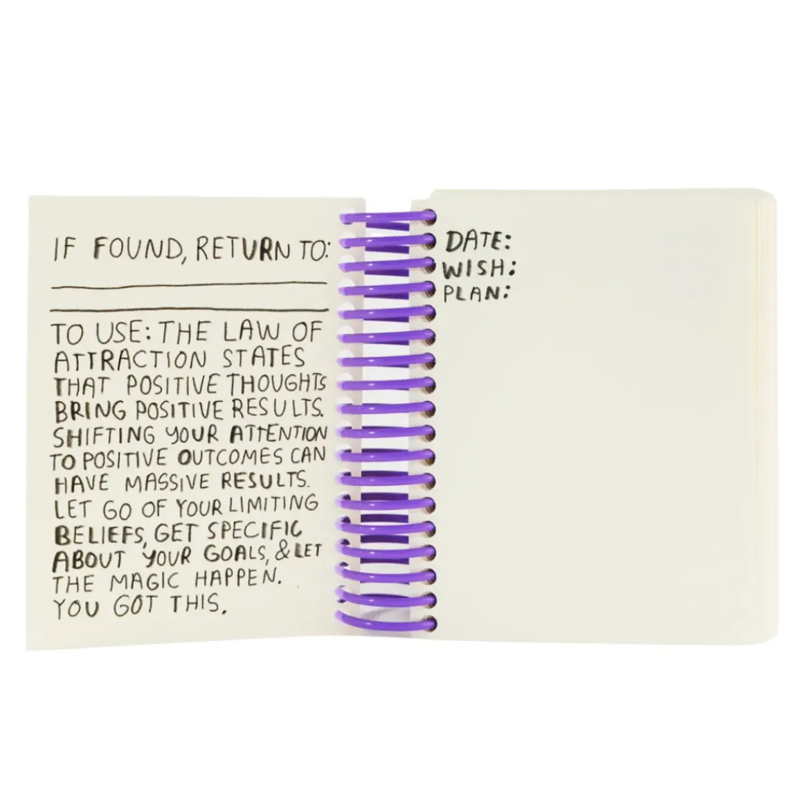 Journal Wish It Attract It Make It Real