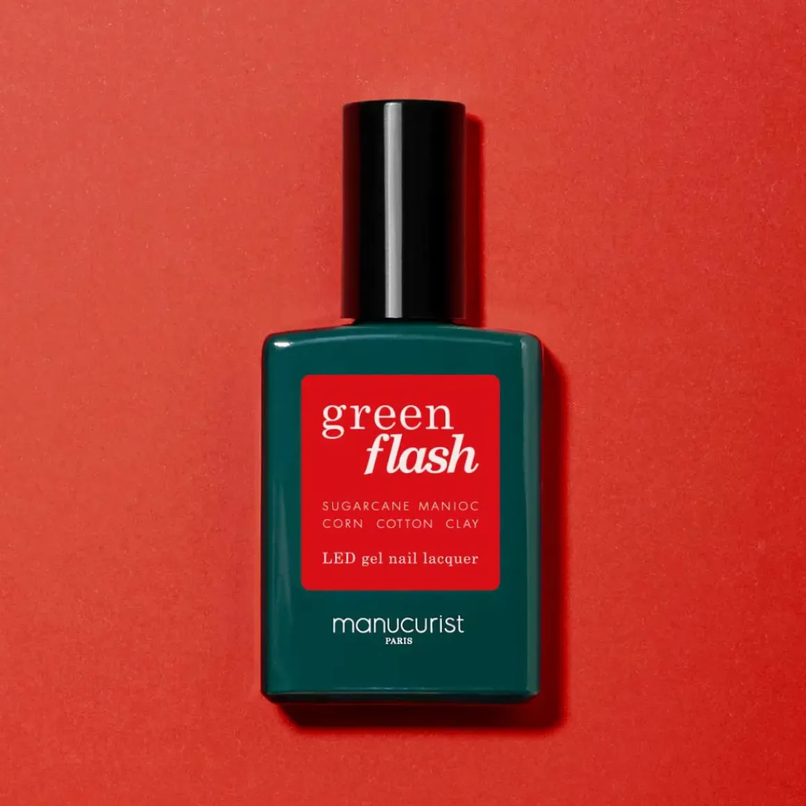Kit Green Flash - Vernis semi permanent - Poppy Red