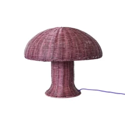 Lampe De Table Rotin - ? 34 cm x 30 cm