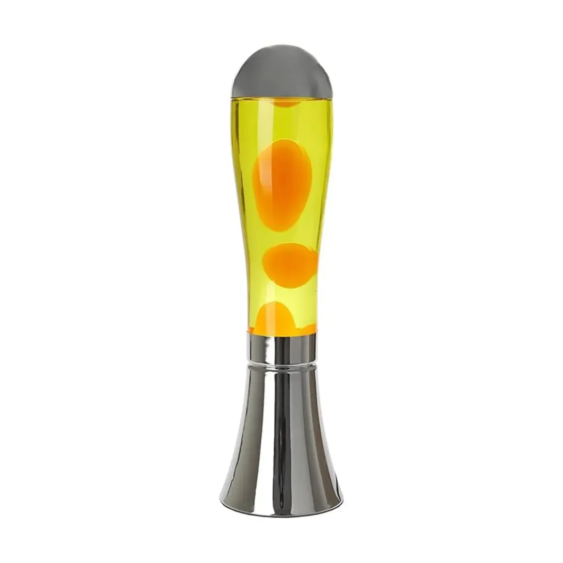 Lampe Lava Magma Argenté