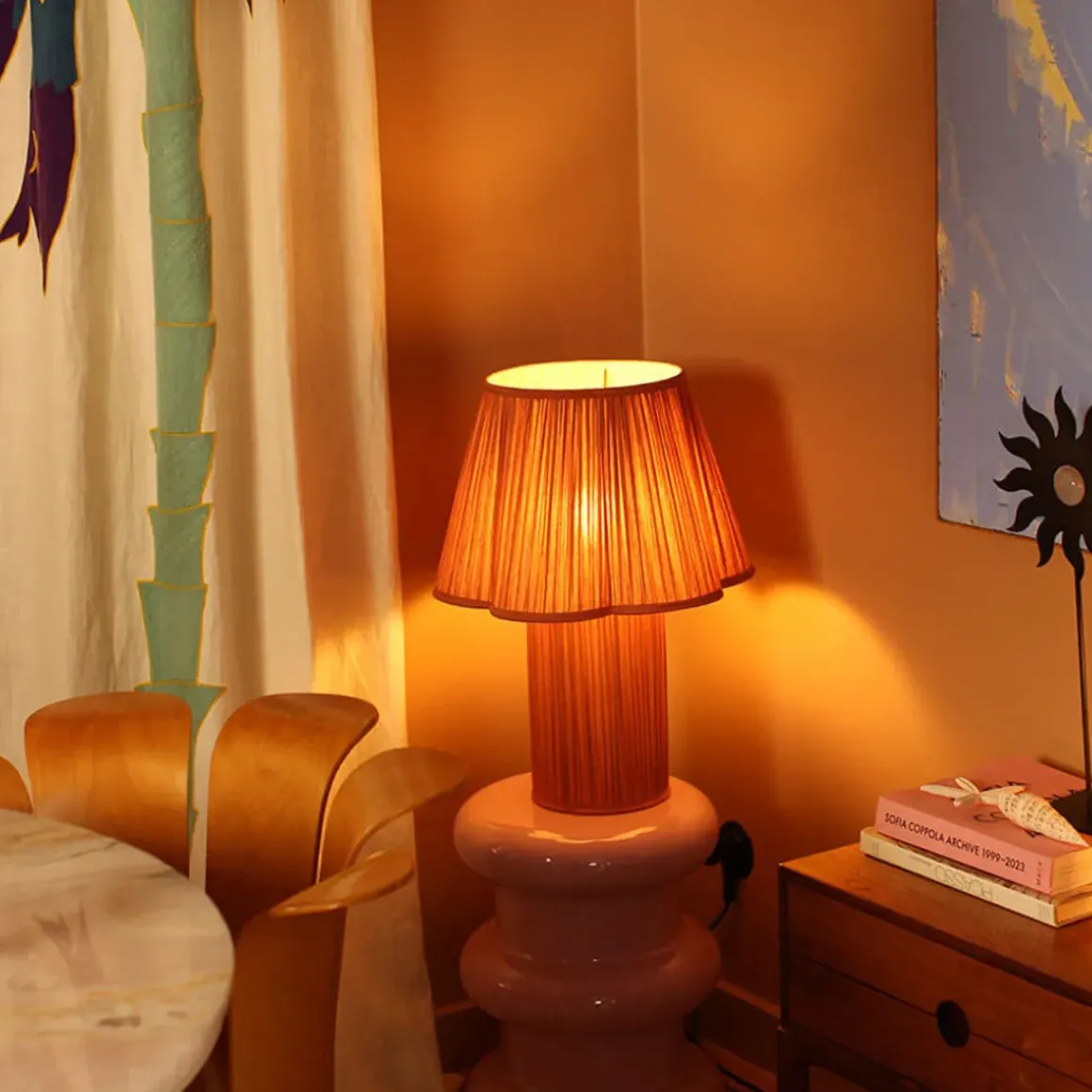 Lampe à poser Myra Silk Bronze