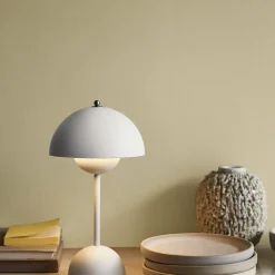 Lampe à poser Sans Fil Flowerpot VP9 - Blanc Mat