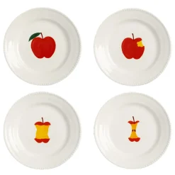 Lot de 4 assiettes Haines - S